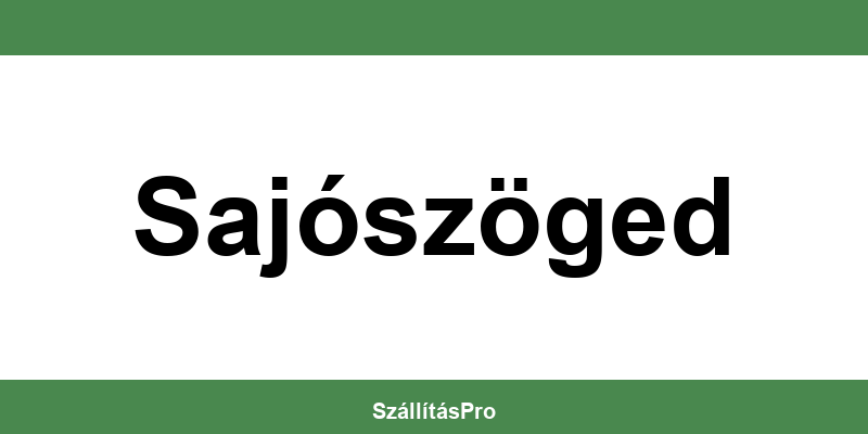 Magyar Posta Sajószöged nyitvatartás és telefonszám