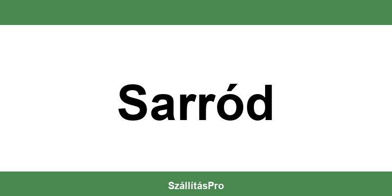 Magyar Posta Sarród nyitvatartás és telefonszám