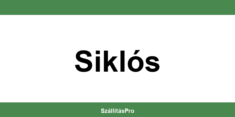 Magyar Posta Siklós nyitvatartás és telefonszám