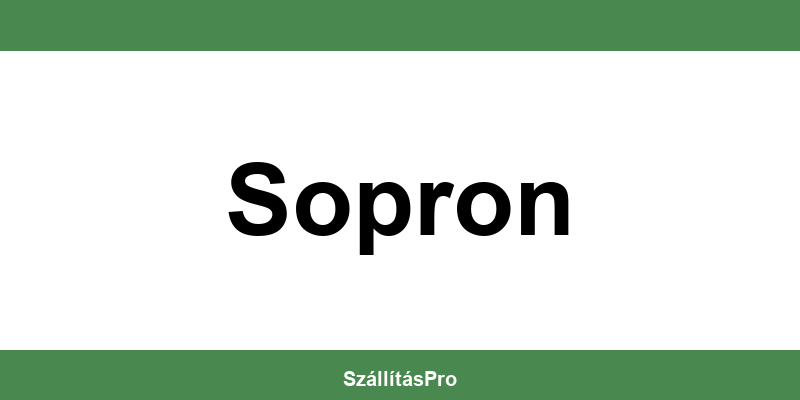 Magyar Posta Sopron nyitvatartás és telefonszám