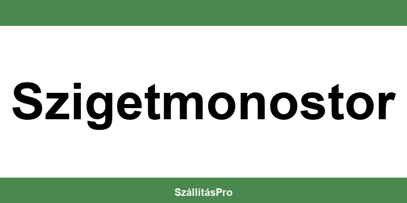 Magyar Posta Szigetmonostor nyitvatartás és telefonszám