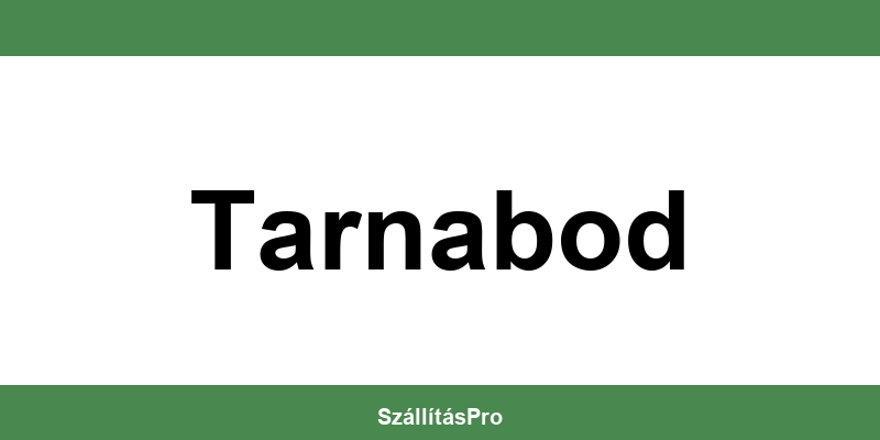 Magyar Posta Tarnabod nyitvatartás és telefonszám