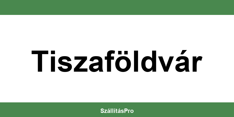 Magyar Posta Tiszaföldvár nyitvatartás és telefonszám