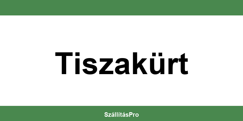 Magyar Posta Tiszakürt nyitvatartás és telefonszám