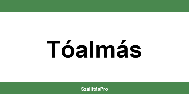 Magyar Posta Tóalmás nyitvatartás és telefonszám