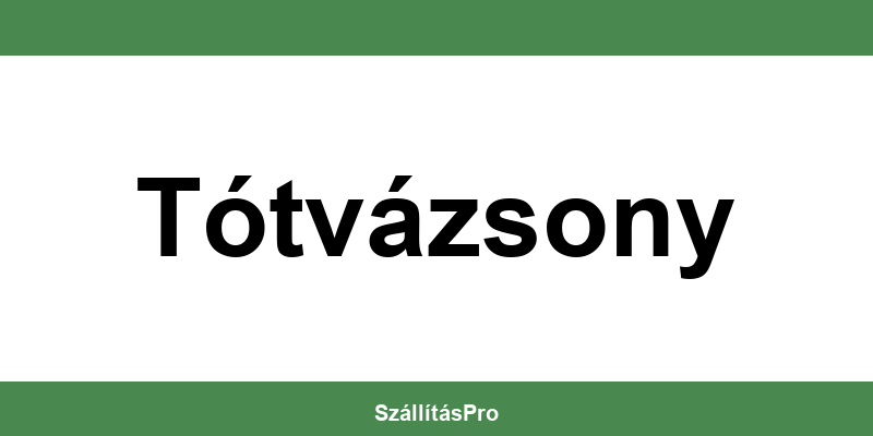 Magyar Posta Tótvázsony nyitvatartás és telefonszám