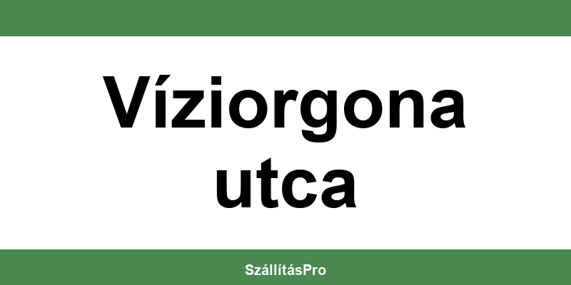 Magyar Posta Víziorgona utca nyitvatartás és telefonszám