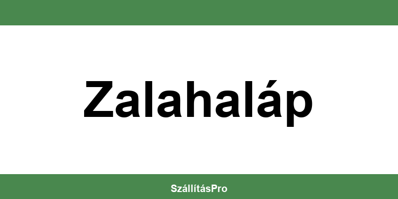 Magyar Posta Zalahaláp nyitvatartás és telefonszám