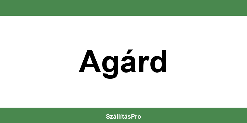 Magyar Posta Agárd nyitvatartás és telefonszám