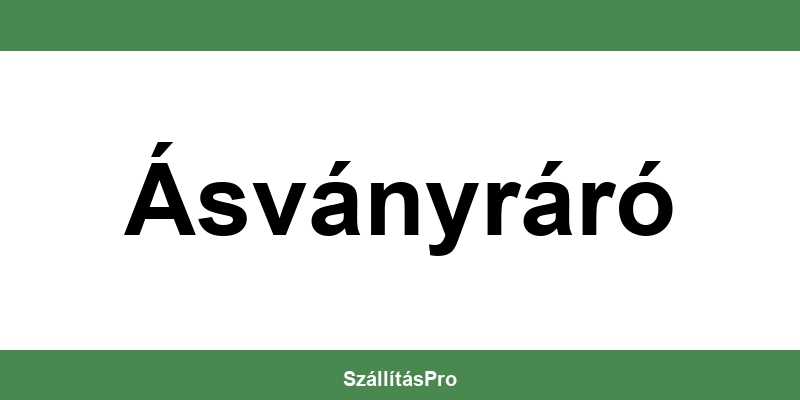 Magyar Posta Ásványráró nyitvatartás és telefonszám