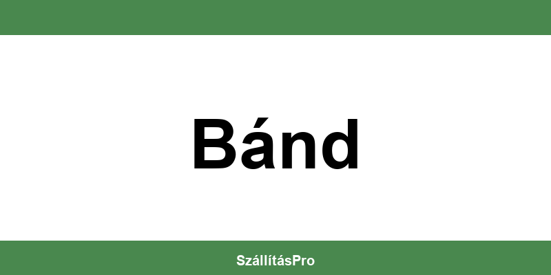 Magyar Posta Bánd nyitvatartás és telefonszám