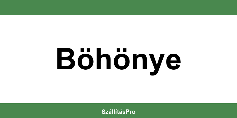 Magyar Posta Böhönye nyitvatartás és telefonszám