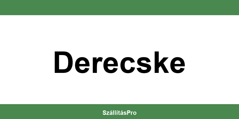 Magyar Posta Derecske nyitvatartás és telefonszám