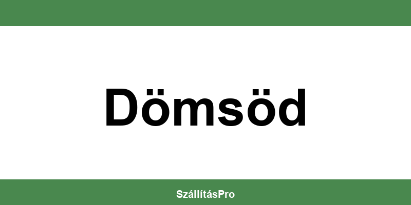 Magyar Posta Dömsöd nyitvatartás és telefonszám