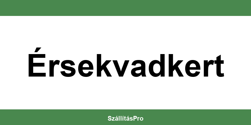 Magyar Posta Érsekvadkert nyitvatartás és telefonszám