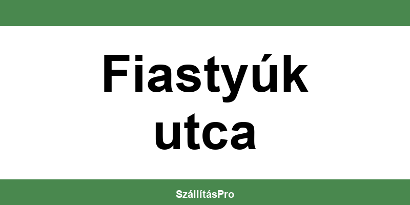Magyar Posta Fiastyúk utca nyitvatartás és telefonszám