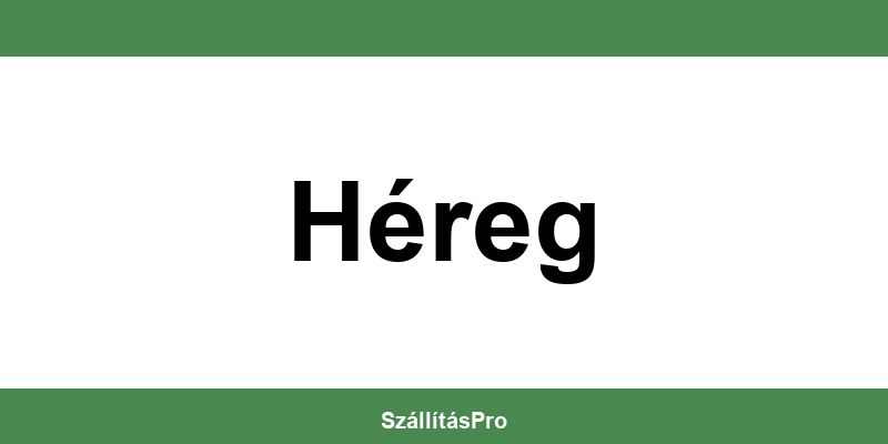 Magyar Posta Héreg nyitvatartás és telefonszám