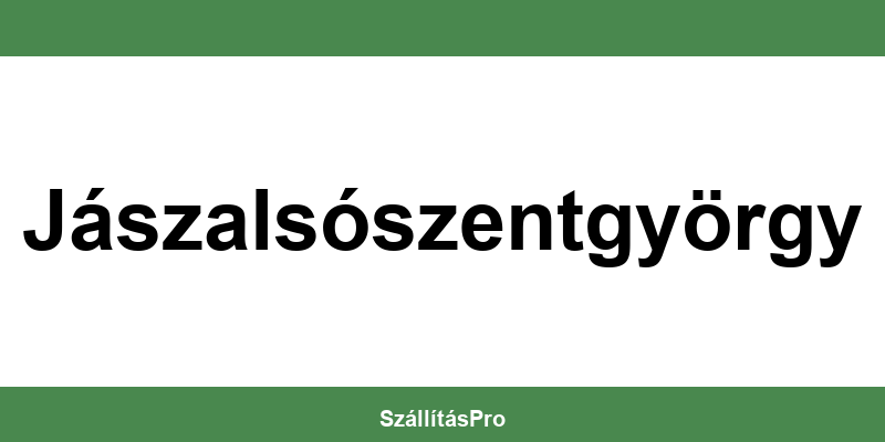 Magyar Posta Jászalsószentgyörgy nyitvatartás és telefonszám