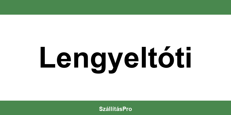 Magyar Posta Lengyeltóti nyitvatartás és telefonszám