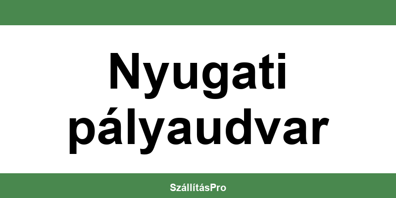 Magyar Posta Nyugati pályaudvar nyitvatartás és telefonszám