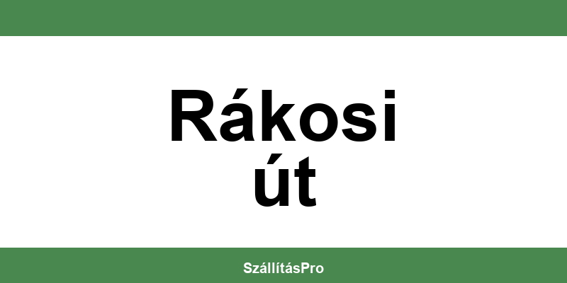 Magyar Posta Rákosi út nyitvatartás és telefonszám