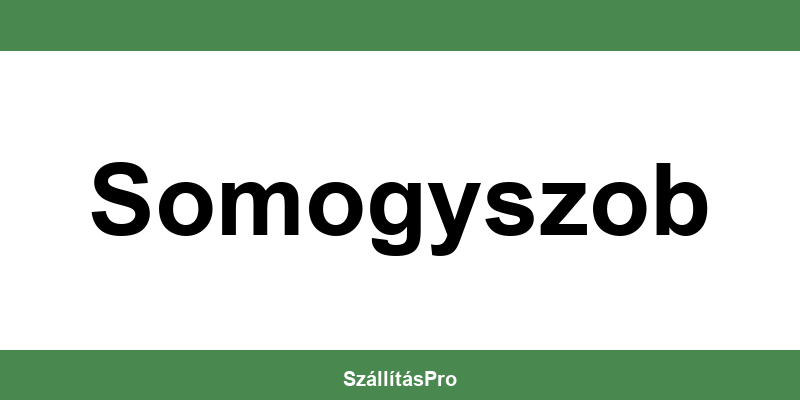 Magyar Posta Somogyszob nyitvatartás és telefonszám