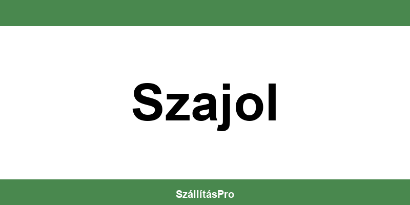 Magyar Posta Szajol nyitvatartás és telefonszám