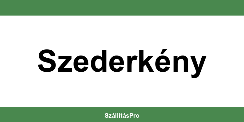 Magyar Posta Szederkény nyitvatartás és telefonszám