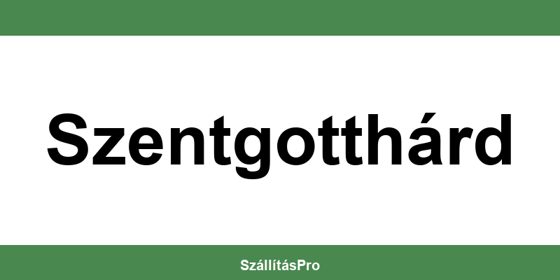 Magyar Posta Szentgotthárd nyitvatartás és telefonszám