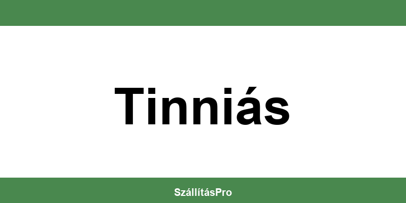 Magyar Posta Tinniás nyitvatartás és telefonszám