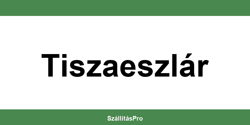Magyar Posta Tiszaeszlár nyitvatartás és telefonszám